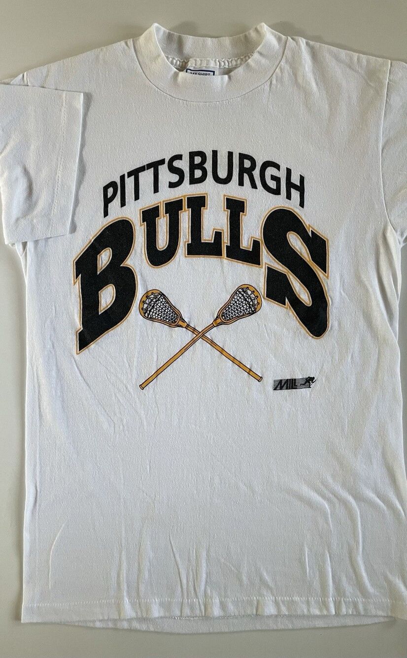 RARE - Large Vintage 90’s Pittsburgh Bulls Lacrosse Team T-Shirt